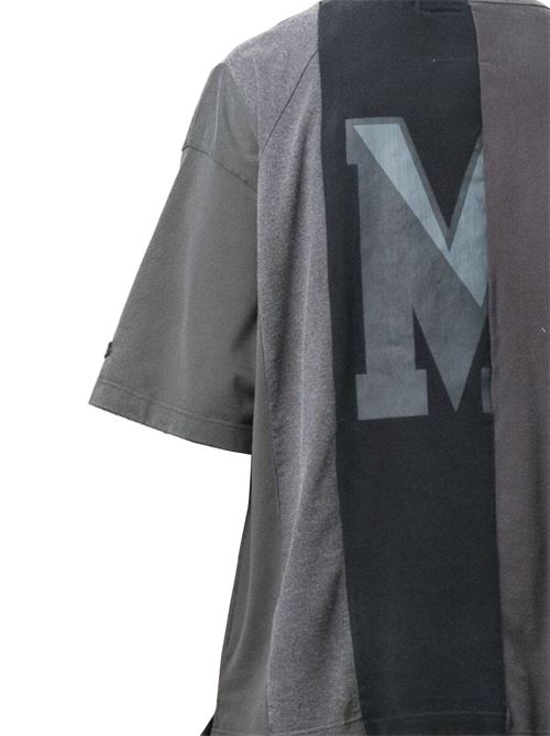 colour-block panelled cotton T-shirt Mihara Yasuhiro | A10TS651BLACK